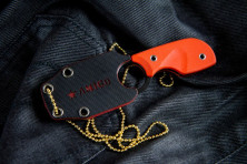 Ніж Kizlyar Supreme Amigo-Z чорний, сталь AUS8