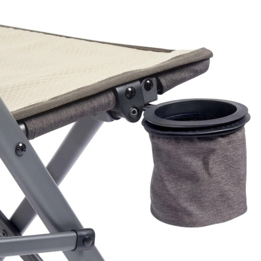 Крісло розкладне Uquip Justy XL Sand/Grey (244045)