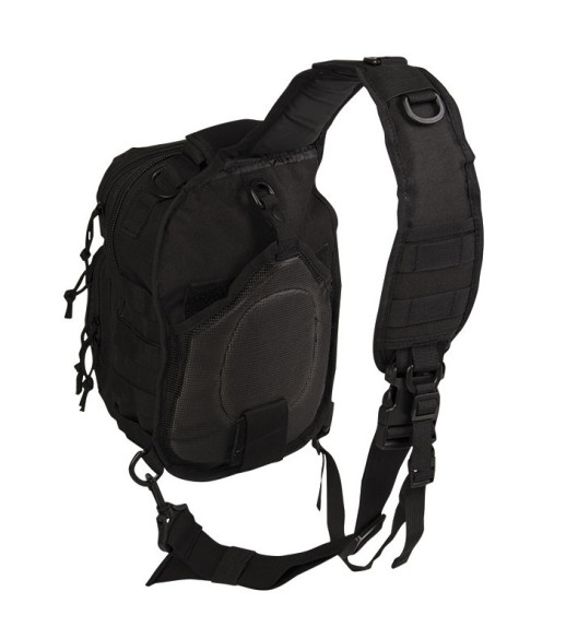 Сумка плечевая Mil-Tec One Strap Assault Pack Small Black 10L Original