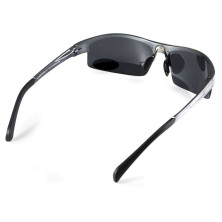 Окуляри BluWater Alumination-5 Gun Metal Polarized (gray) чорні
