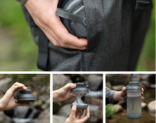 Фляга Naturehike TPU folding bottle 0.75 л NH20SJ014 синя