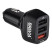 Автомобільний зарядний пристрій Brevia ePower TriDrive 42W 3xUSB-A