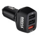Автомобільний зарядний пристрій Brevia ePower TriDrive 42W 3xUSB-A