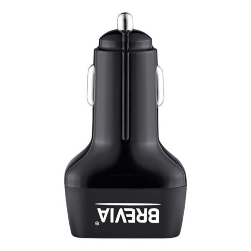 Автомобільний зарядний пристрій Brevia ePower TriDrive 42W 3xUSB-A