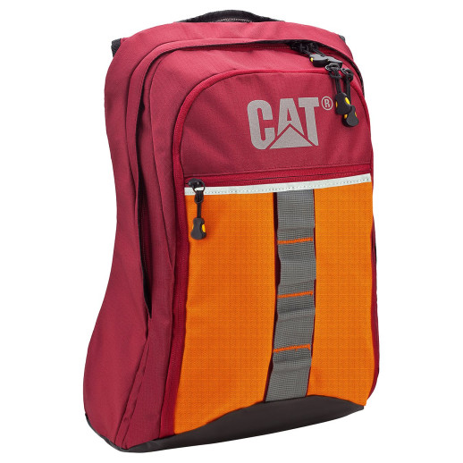 Рюкзак міський CAT Urban Active 82557 17 л, Бордово-помаранчевий