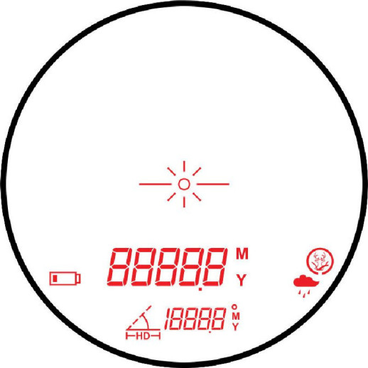 Далекомір Hawke LRF 1500 6x21 High O-LED