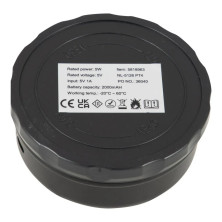 Ліхтар кемпінговий Bo-Camp Weirfield Rechargable 180 Lumen Black (5818963)