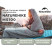 Спальний мішок з капюшоном Naturehike MS100 CNK2350WS023 лівий, сірий