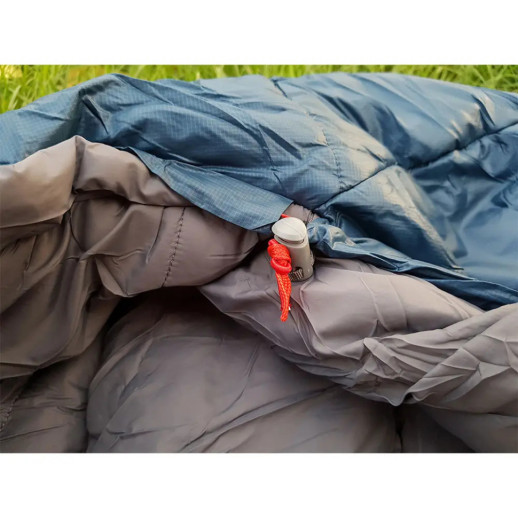 Спальний мішок Pinguin Topas (-1/-7°C), 195 см - Right Zip, Grey (PNG 231489) 2020