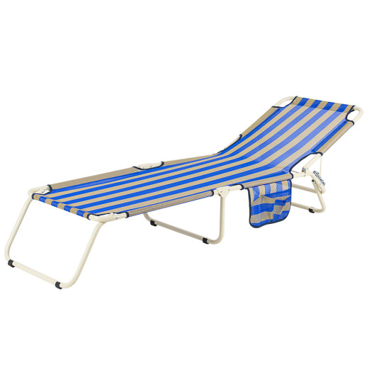 Розкладачка Vitan діагональ d22 мм (текстилен синьо-жовта смуга)