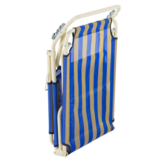 Розкладачка Vitan діагональ d22 мм (текстилен синьо-жовта смуга)