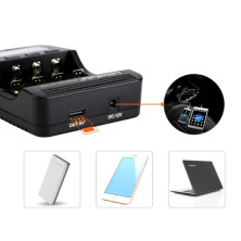 Універсальний інтелектуальний зарядний пристрій Liitokala Lii-500 EU на 4 канали + автомобільний кабель