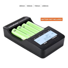 Універсальний інтелектуальний зарядний пристрій Liitokala Lii-500 EU на 4 канали + автомобільний кабель