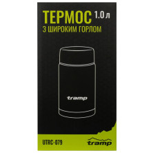 Термос Tramp з широким горлом 1,0л UTRC-079