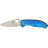 Нож Spyderco Tenacious, D-2, Titanium blue