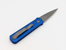 Ніж Pro-Tech Godson Bead Blasted Blade Blue 720-синій