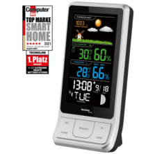 Метеостанція Technoline WS6441 чорна /срібляста