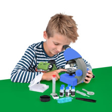 Мікроскоп Bresser Junior 40x-640x Blue