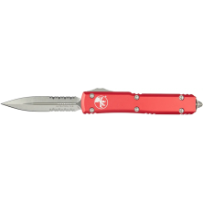 Ніж Microtech Ultratech Double Edge Stonewash DS, red