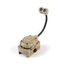 Тактичний ліхтар на шолом Night Evolution MPLS2 Tan (Red/White)