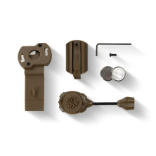 Тактичний ліхтар на шолом Night Evolution MPLS2 Tan (Red/White)