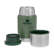 Термос для їжі Stanley Adventure Hammertone Green 0.7 л