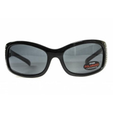 Окуляри BluWater Biscayene Polarized (gray) чорні