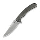 Ніж складаний туристичний Weknife Dracarys, (9.1 см) Böhler M390 / титан 6AL4V сірий