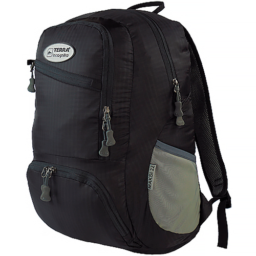 Рюкзак Terra incognita Maksi 22 Чорний