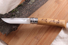 Ніж Opinel №8 VRI Chamois Серна, дуб (002336)