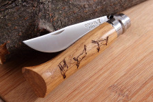 Ніж Opinel №8 VRI Chamois Серна, дуб (002336)
