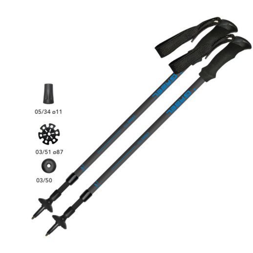 Палиці Трекінгові Gabel Cilaos Lite Blue (7007447200000)