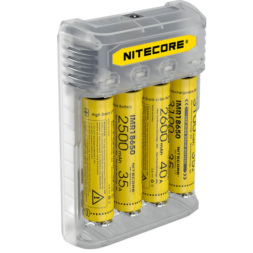 Зарядний пристрій Nitecore Q4 (сірйи)