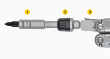 Тріскачка Leatherman Ratchet Driver для моделей з бітотримачем