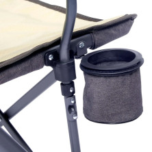 Крісло розкладне Uquip Roxy Sand/Grey (244038)