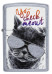 Запальничка Zippo 207 Cat With Glasses Design 29619