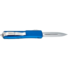 Ніж Microtech Ultratech Double Edge Stonewash, blue