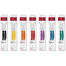 Набір ножів для чищення овочів Victorinox Swiss Classic 2 ножа чорн 6.7793.2