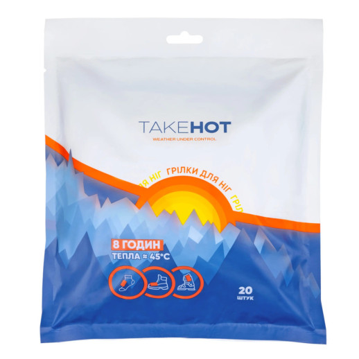Хімічна грілка для ніг TakeHOT 10 пар