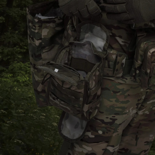 Аптечка Ukrarmor збільшена PRO (підсумок-органайзер). Cordura 1000 Мультикам