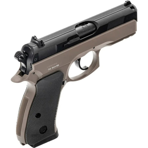 Пістолет страйкбольний ASG CZ 75D Compact FDE Spring кал. 6 мм