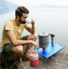Столик похідний Naturehike Compact Table NH17Z001-l grey