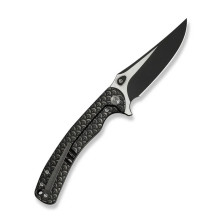 Ніж складаний туристичний Weknife Dracarys, (9.1 см) Böhler M390 / титан 6AL4V чорний