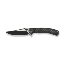 Ніж складаний туристичний Weknife Dracarys, (9.1 см) Böhler M390 / титан 6AL4V чорний
