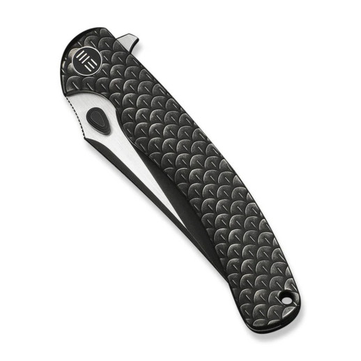 Ніж складаний туристичний Weknife Dracarys, (9.1 см) Böhler M390 / титан 6AL4V чорний