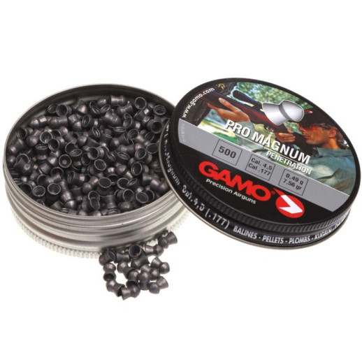 Кульки Gamo Pro Magnum 0,49гр, 500 шт.кал.4,5