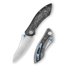 Ніж Trivisa Rhino-W, M390, Карбон, Чорний (JM08-W-M)