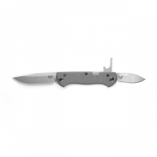 Ніж Benchmade Weekender, 2 клинка, сірий 317