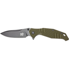 Ніж SKIF Adventure II Black stonewash Olive 424sebg