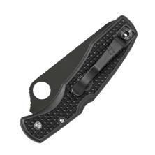Ніж Spyderco Pacific Salt Black Blade , полусеррейтор C91SBBK